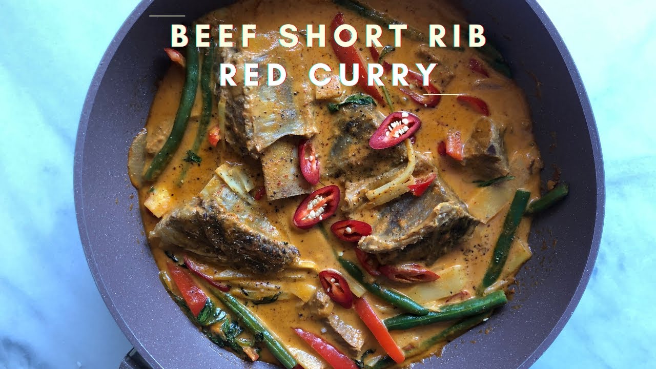 Beef Short Rib Red Curry