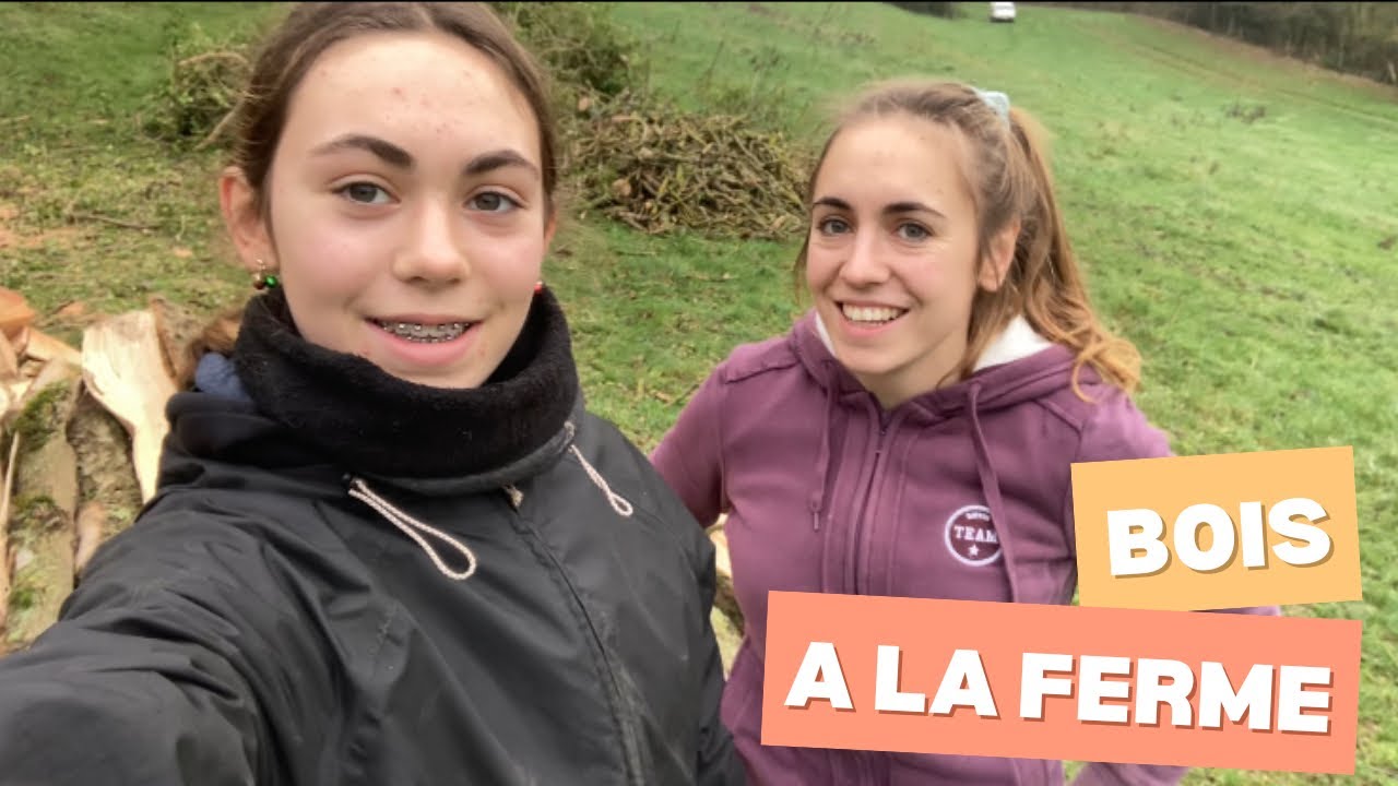 Bois à la ferme 🪵🌳😊