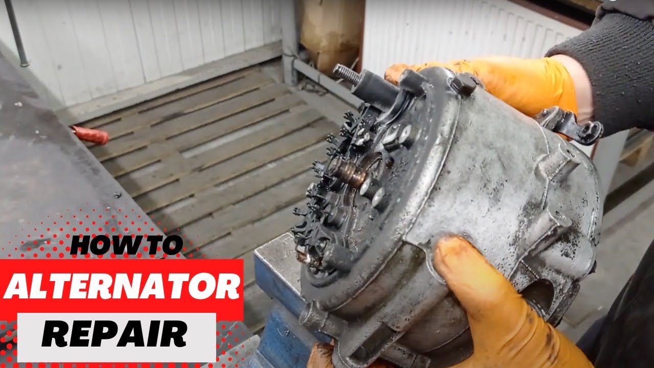 Repair Alternator Water cooled Mercedes