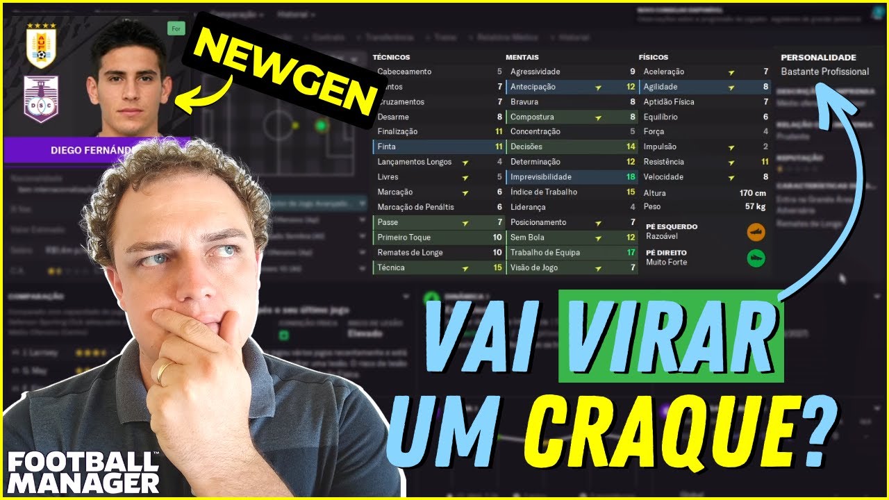 Como SABER se meu JOGADOR VAI SER um CRAQUE?! | Dicas para DESENVOLVER e AVALIAR JOVENS JOGADORES