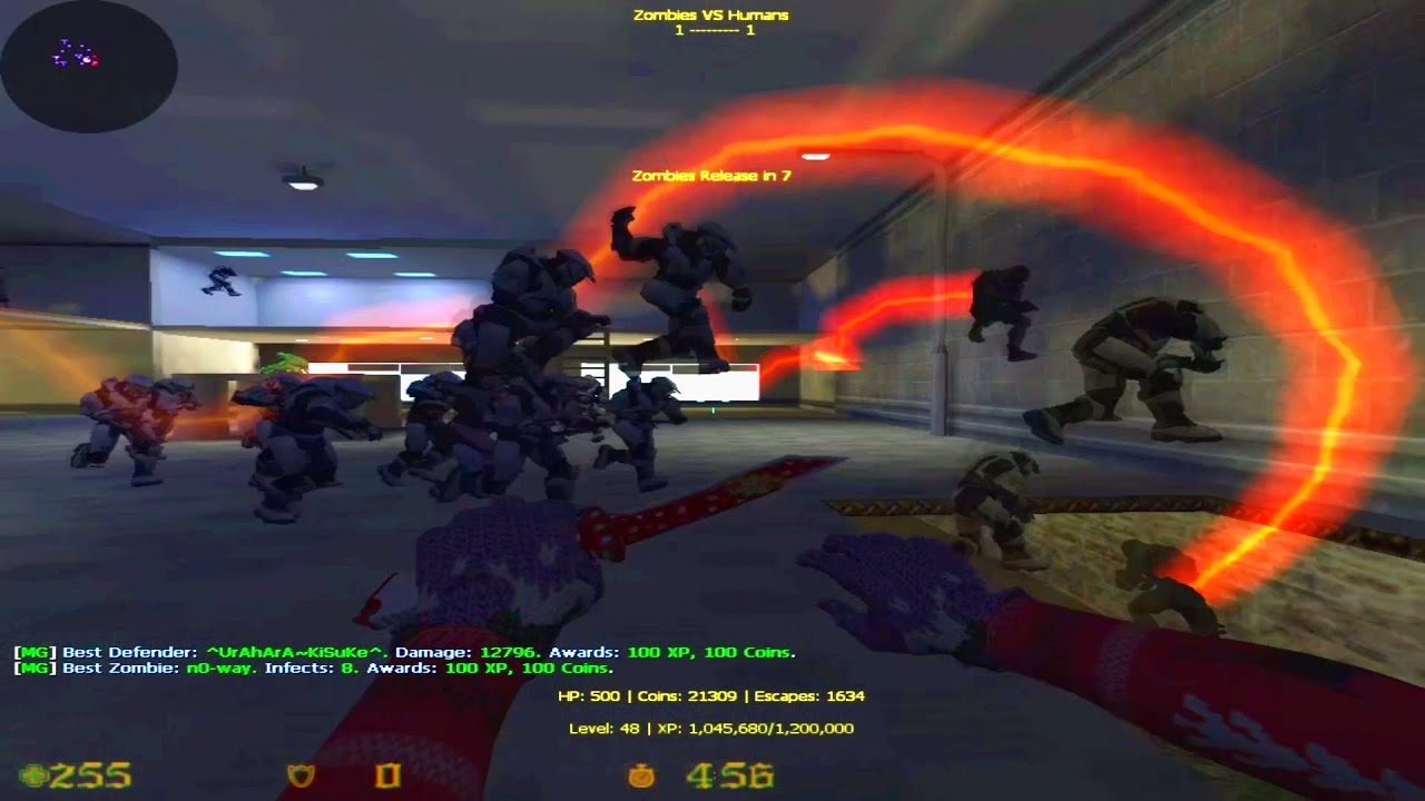 CS 1.6 - Zombie Escape - ze_abandoned_zone_b2 - Mgharba Gaming
