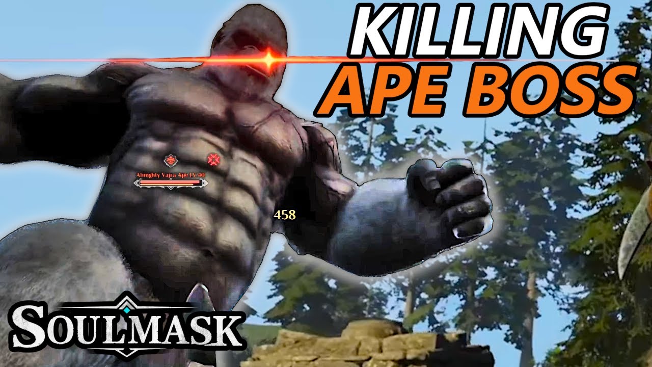How to Kill Vajra Ape Boss // Solo Tips and Gameplay - Soulmask