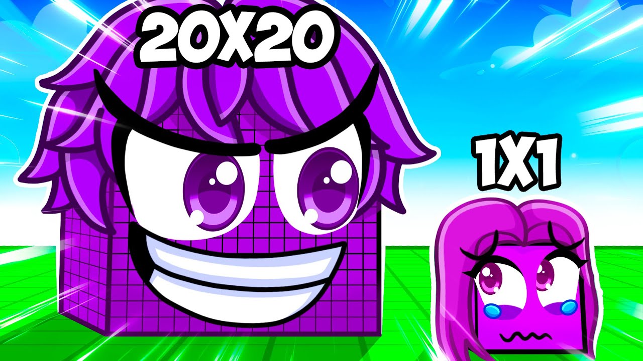 Becoming The BIGGEST RUBIKS CUBE in Roblox!