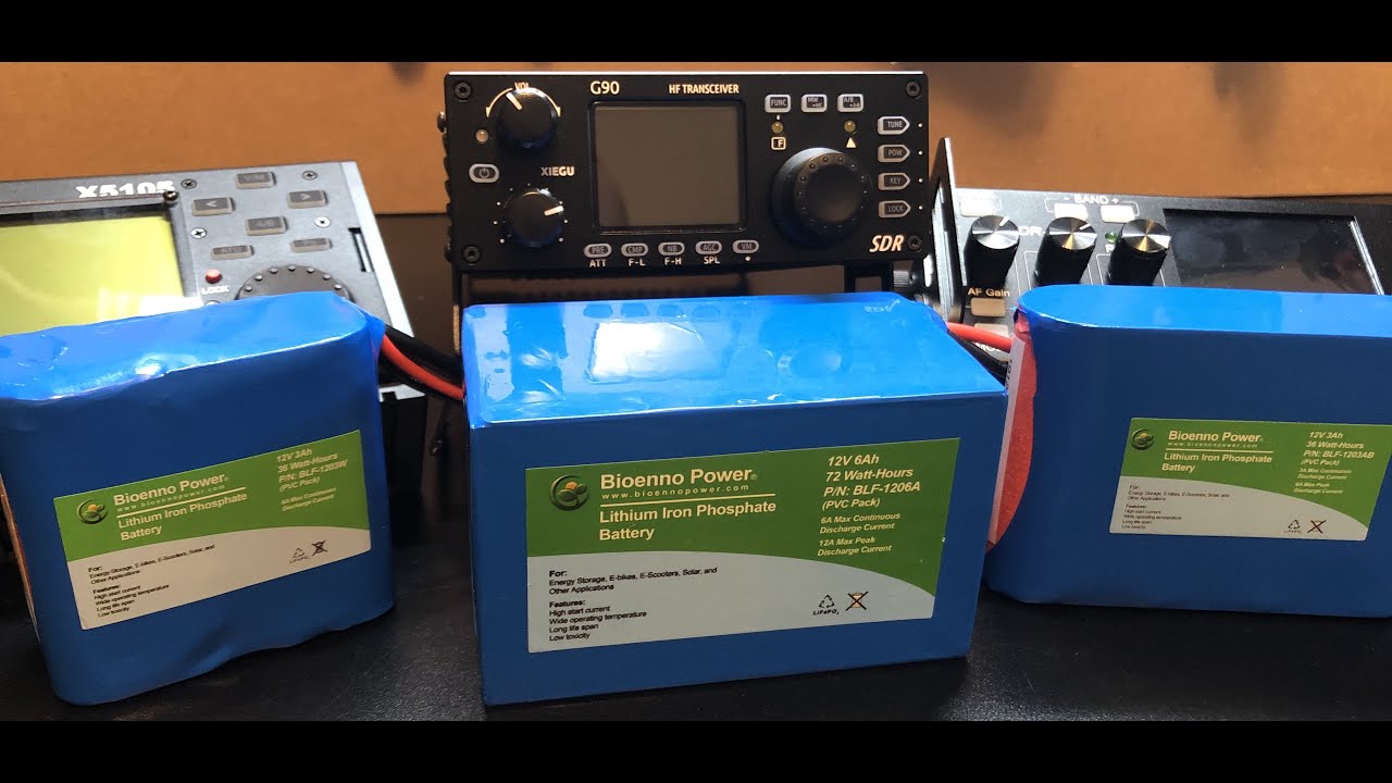 Bioenno Batteries for QRP Radios.