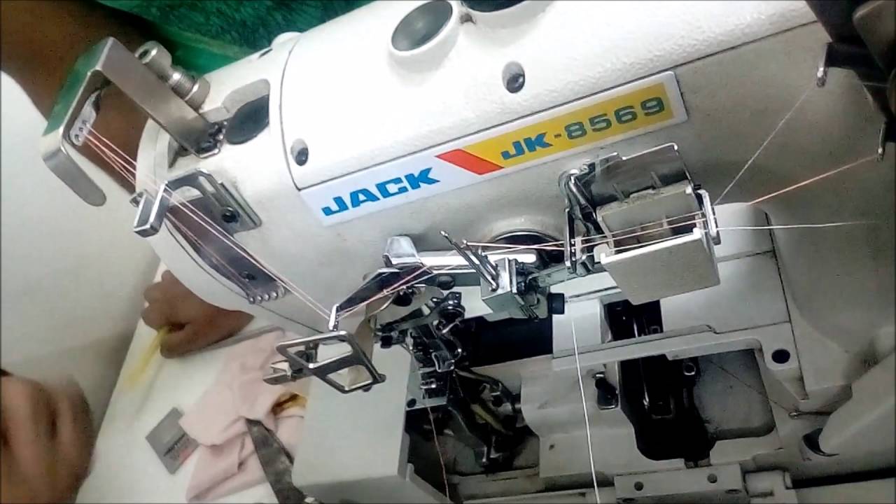 flat lock machine *thread path*