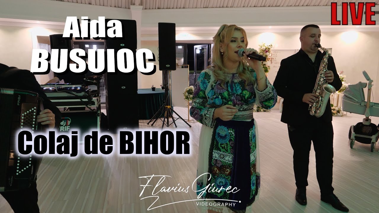 Aida BUSUIOC - Colaj de BIHOR | Nunta Vasilica si Maria | LIVE 2024