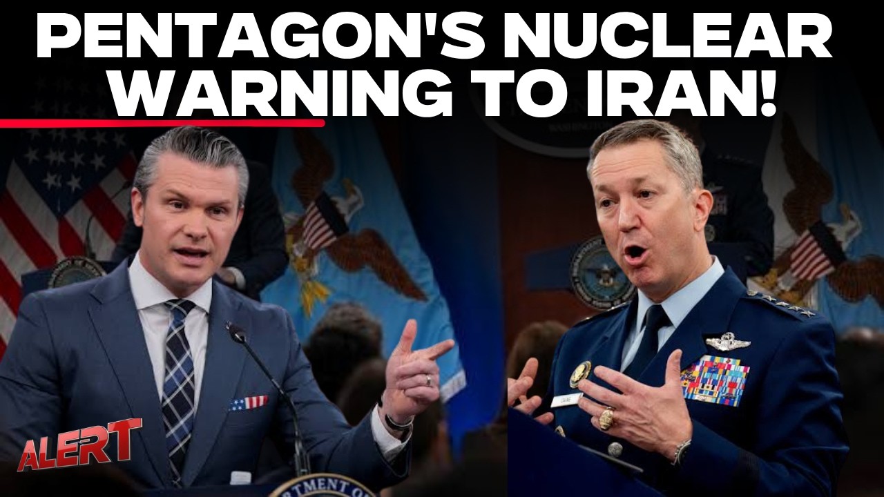 Breaking News LIVE: Pentagon Issues Nuclear Warning To Iran | Pete Hegseth | Trump | US Iran War