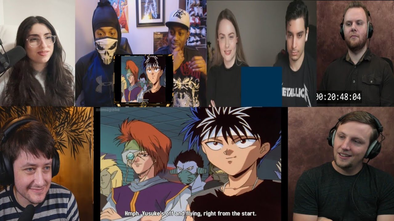 YU YU HAKUSHO EPISODE 106 REACTION MASHUP!!