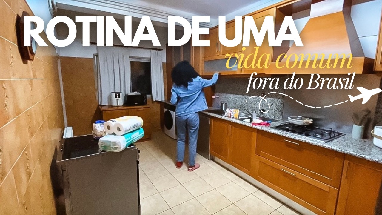 rotina sozinha em Portugal com a filha, perrengues no supermercado, noite da pizza, & comprinhas 🛍