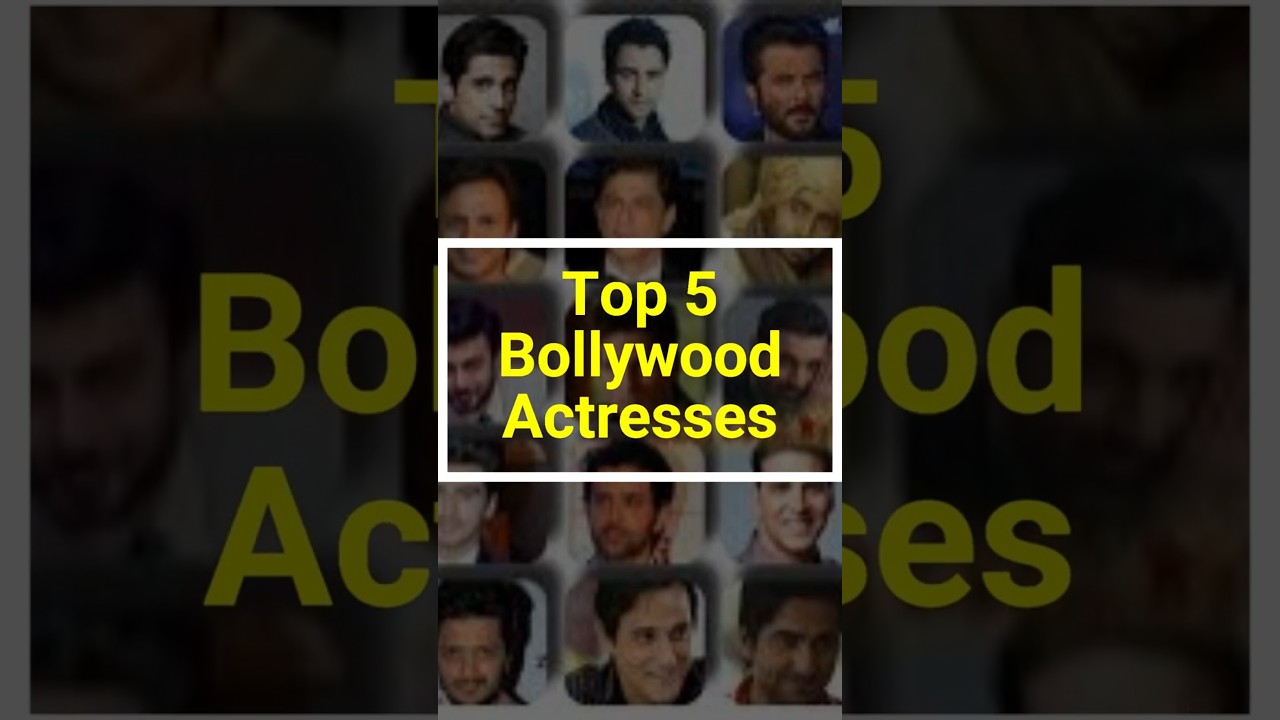 Top 5 Bollywood Actors in India | 2025 Edition 🌟#BollywoodActors #Top5Bollywood #Bollywood2025