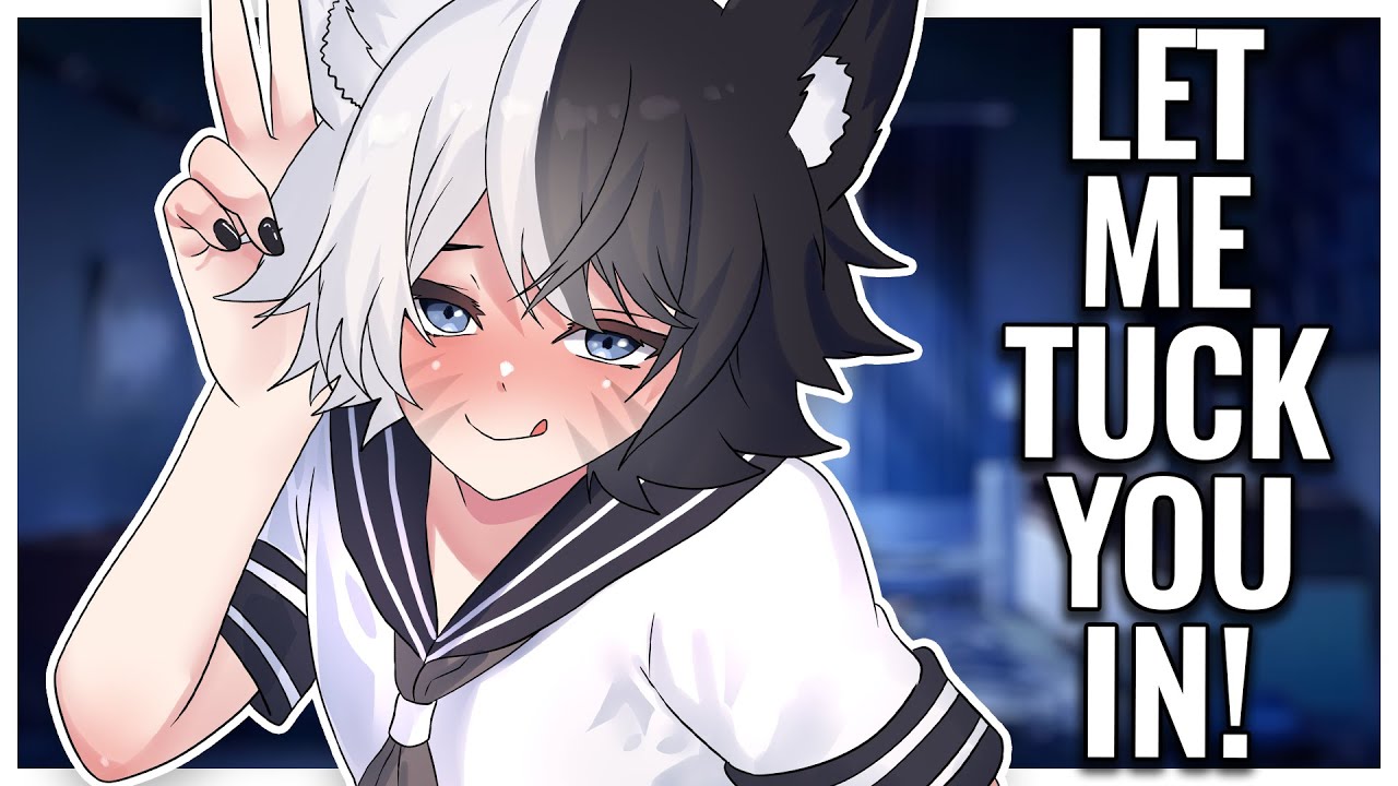 Femboy Boyfriend Tucks You Into Bed For The Night ASMR 🛏️