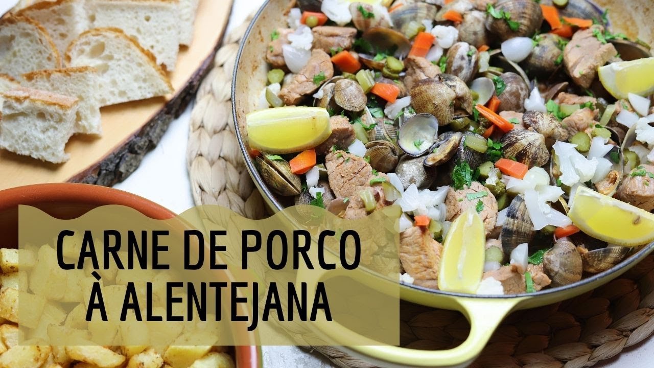 Carne de Porco à Alentejana