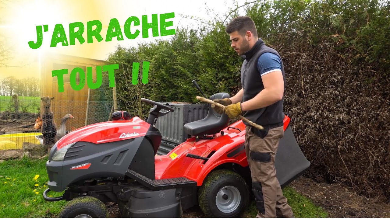 Entretien des espaces verts !