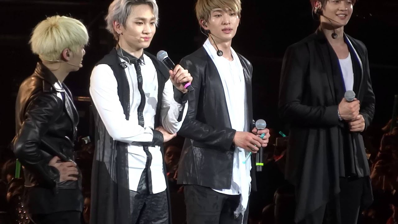 HD[FanCam] SHINee in Chile - Talk + 