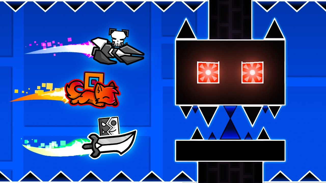 Гонка на БОССФАЙТАХ в Geometry Dash!