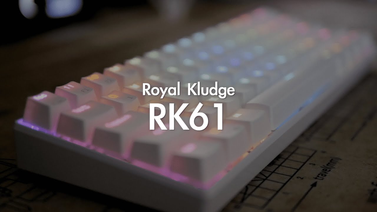 Royal Kludge RK61 Mechanical Keyboard Unboxing | Typing Sounds | Review (Brown Switches)
