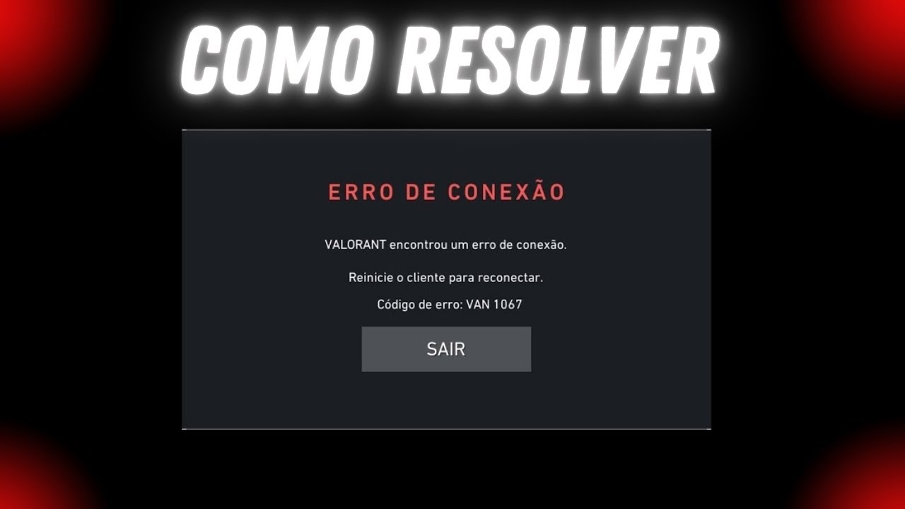 ( VALORANT ) COMO RESOLVER ERRO DE CONEXÃO DO VALORANT - 2025