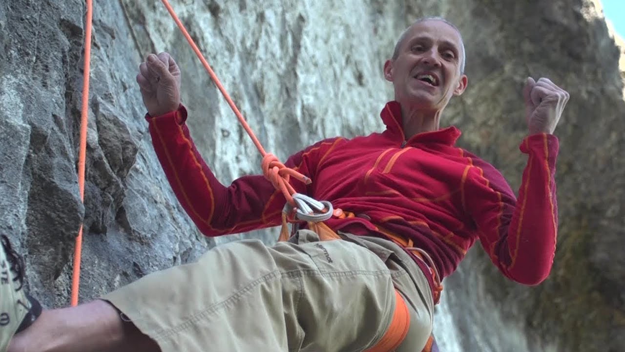 Steve McClure climbs three 8a+s at three crags, cycling between them!
