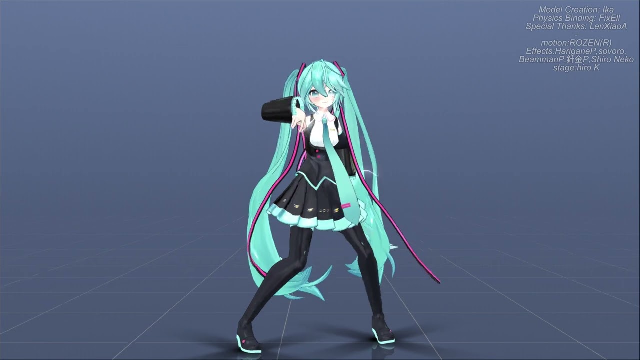【MMD DL】pretty rhythm - QUE SERA Motion dl