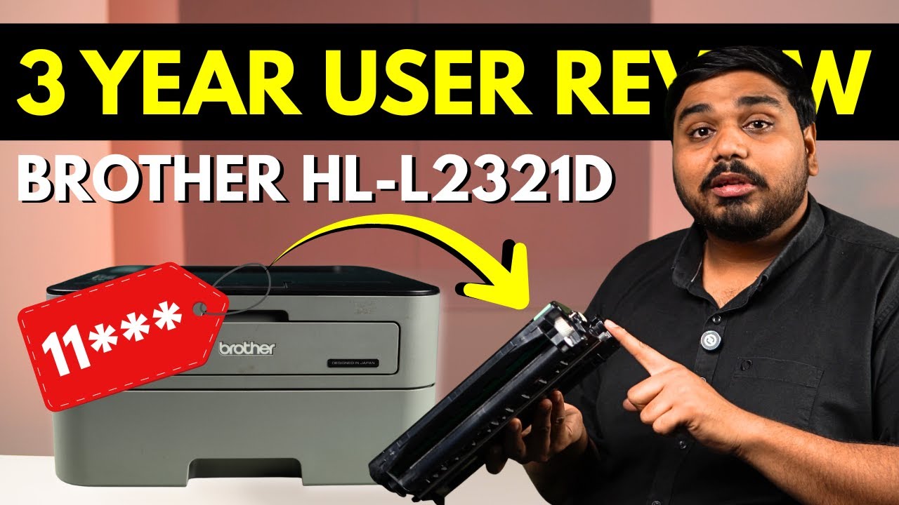 Best Laser Printer in India 2026 - Brother HL-L2321D Printer Review - Best Printer for Office Use