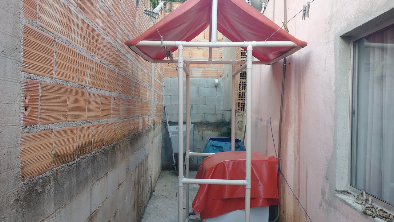 Faça vc mesmo e ganhe 💰!!! Nova atualização da barraca feita com cano de PVC.