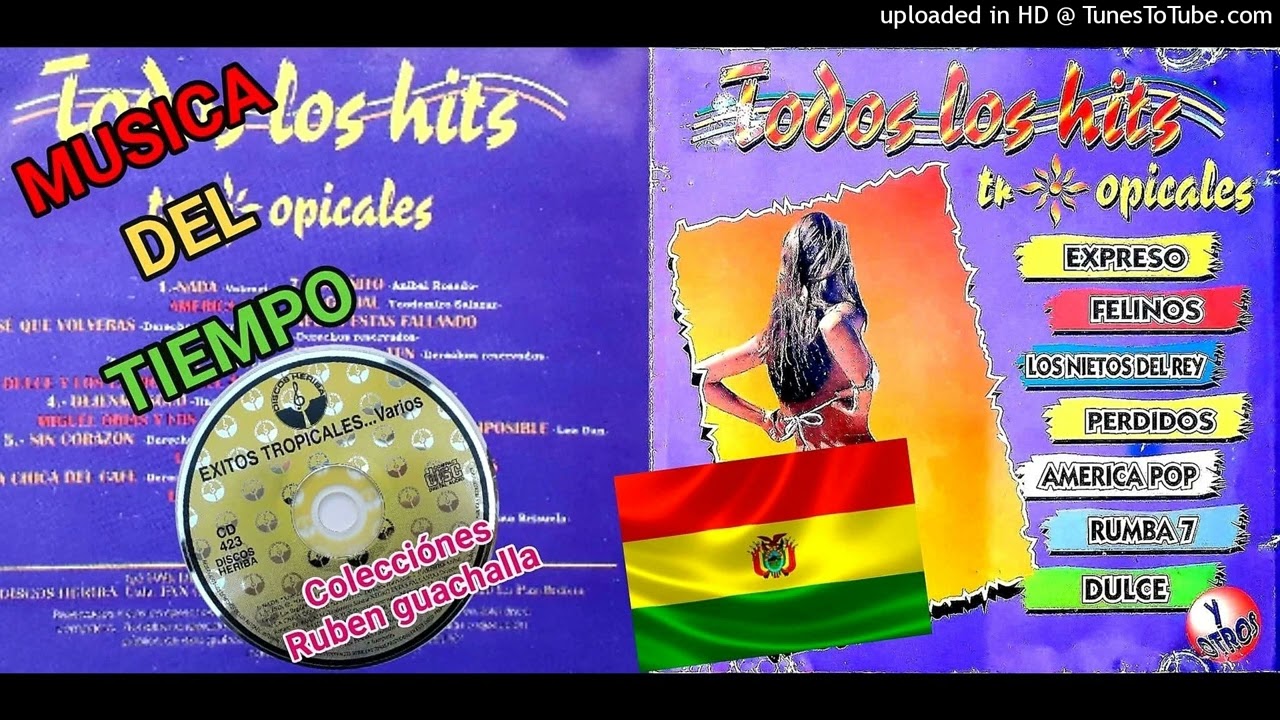 RUMBA 7 "TE QUIERO" Cumbia Boliviana discos heriba año 1996 cd una colección