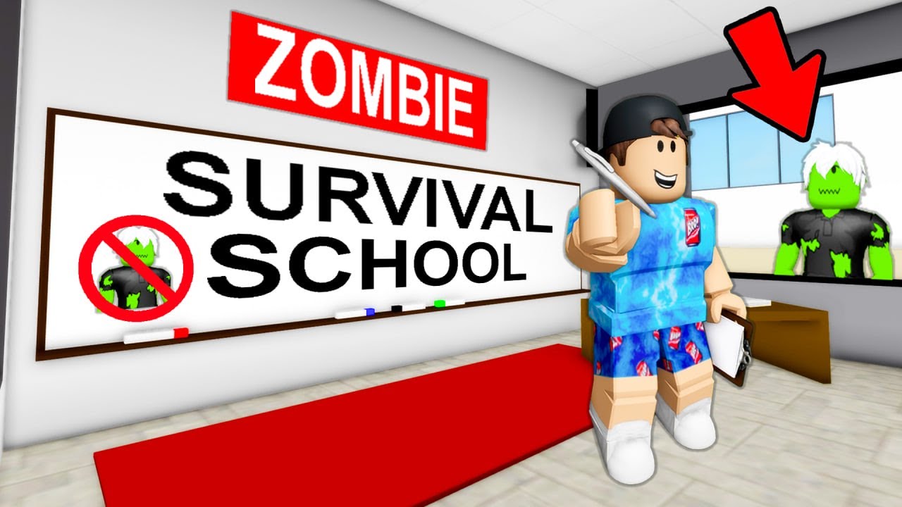 I Open ZOMBIE SURVIVAL SCHOOL in Brookhaven RP!!