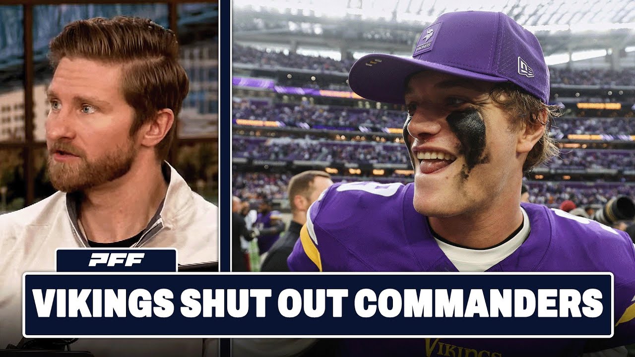 Washington Commanders vs. Minnesota Vikings Review | PFF Grade Release Show