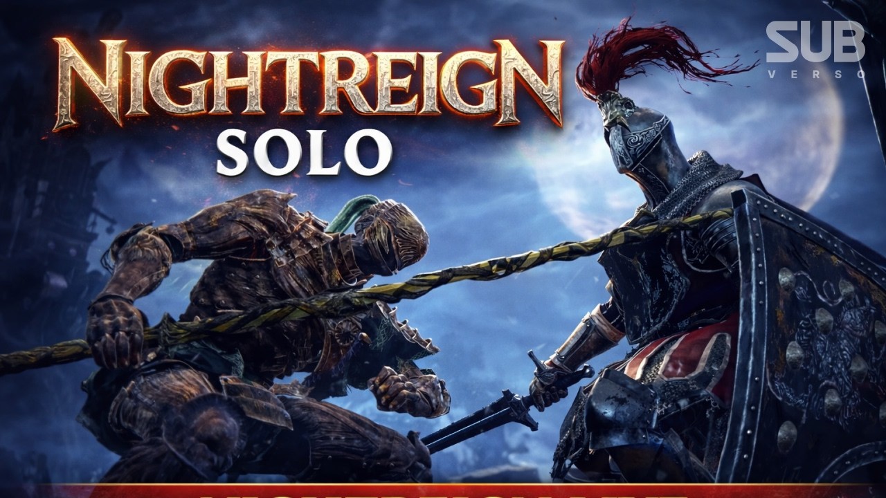 Elden Ring Nightreign - Solo Ao Vivo - Fulghor e Gladius