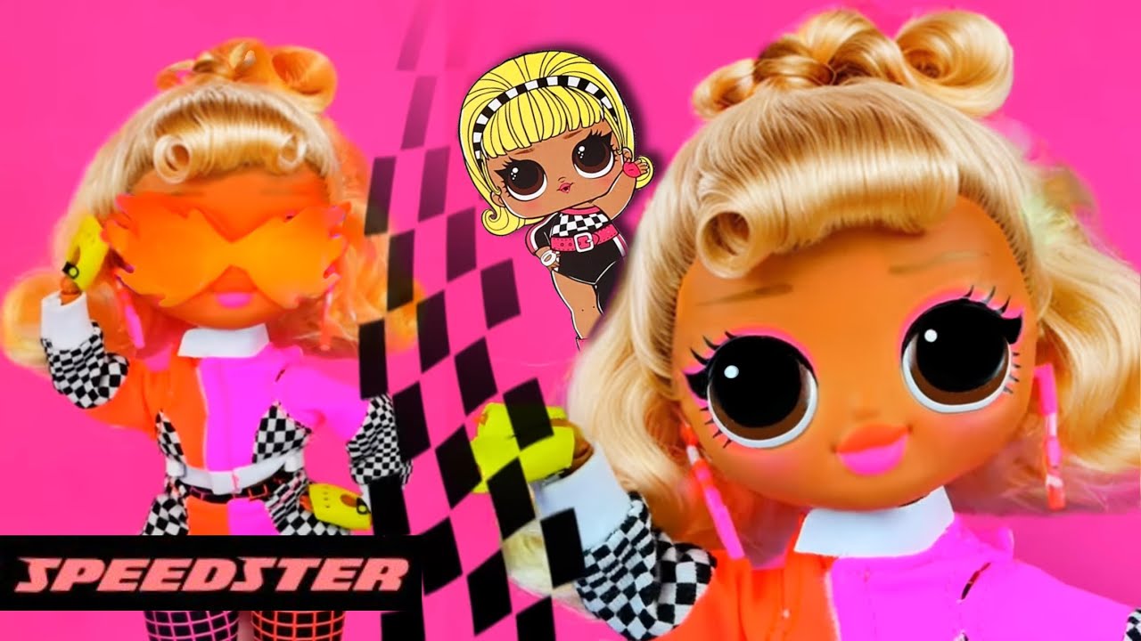 Гонщица с сюрпризом 😯 Speedster OMG DRAG QUEEN🔥 L.O.L. Surprise Lights 💡Спидстер 🏁 драг квин!