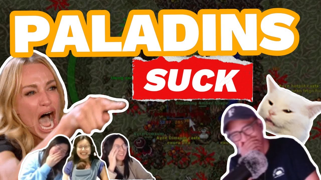 Tibia Rootthings - It's Pick on Paladin Day! - December 29 2024 Livestream