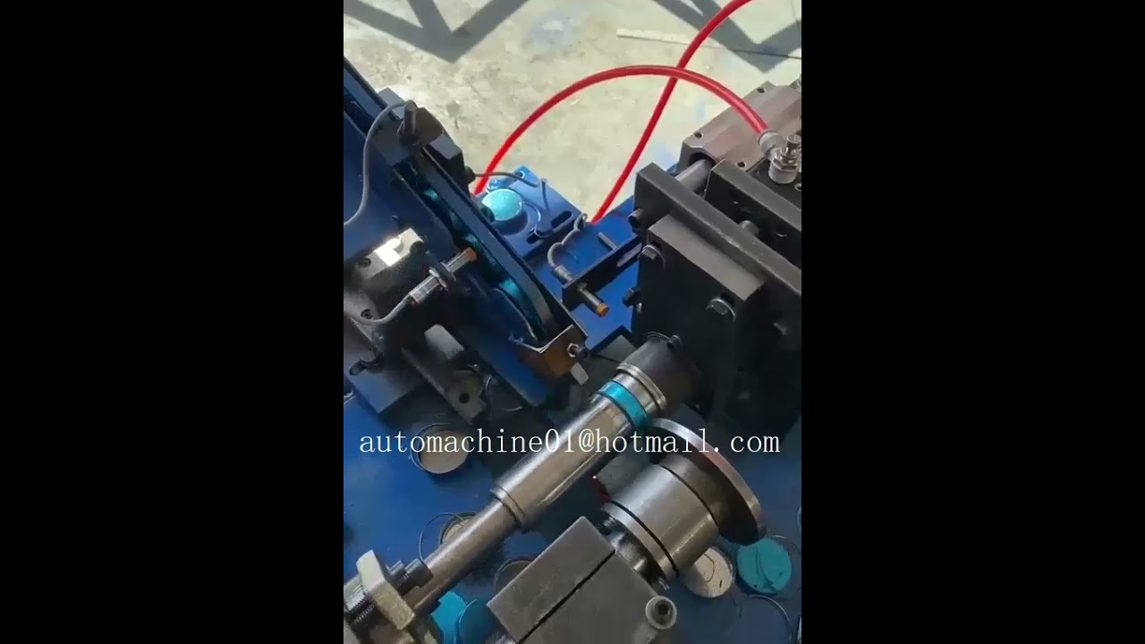 Automatic metal lids cover turning machine #automatic #machine #metal #turning #cutting #lathe #lids
