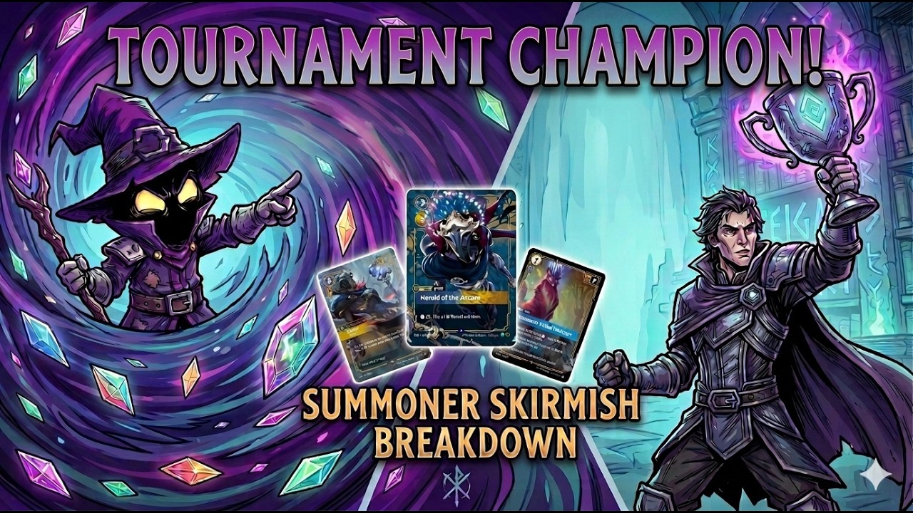 I Won My Local Riftbound Tournament (Summoner Skirmish Breakdown)