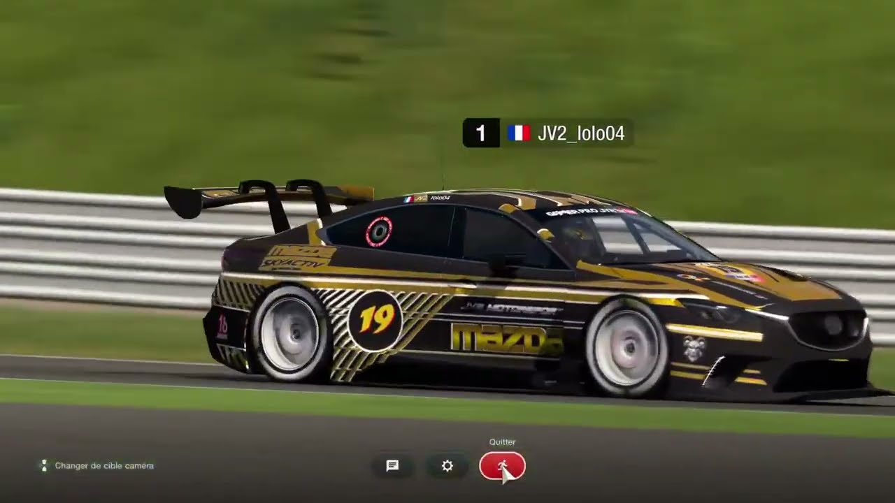 Gran Turismo 7_JV2 racing cup poule 1 manche 10, Suzuka. Super GT vs DTM