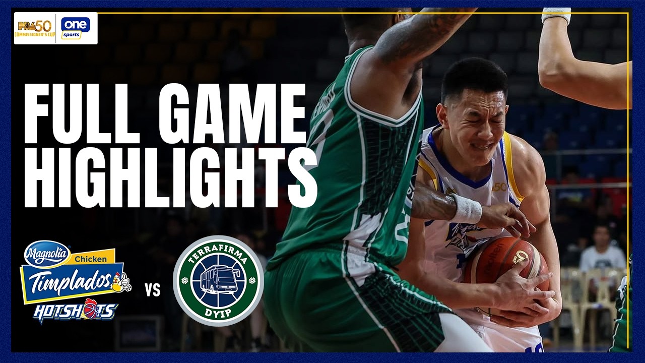 TERRAFIRMA vs MAGNOLIA | FULL GAME HIGHLIGHTS | PBA SEASON 50 COMMISSIONER&rsquo;S CUP