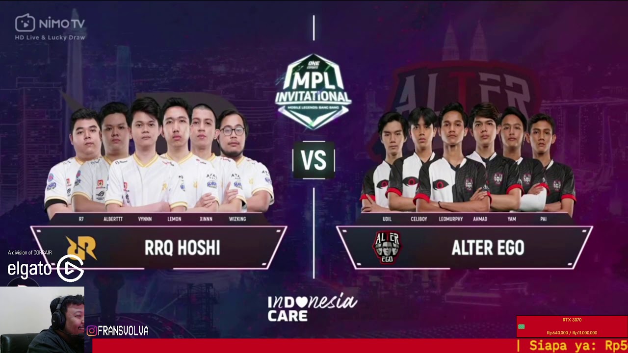 NOBAR THE PROBLEM Game 1 RRQ vs AE MPLI