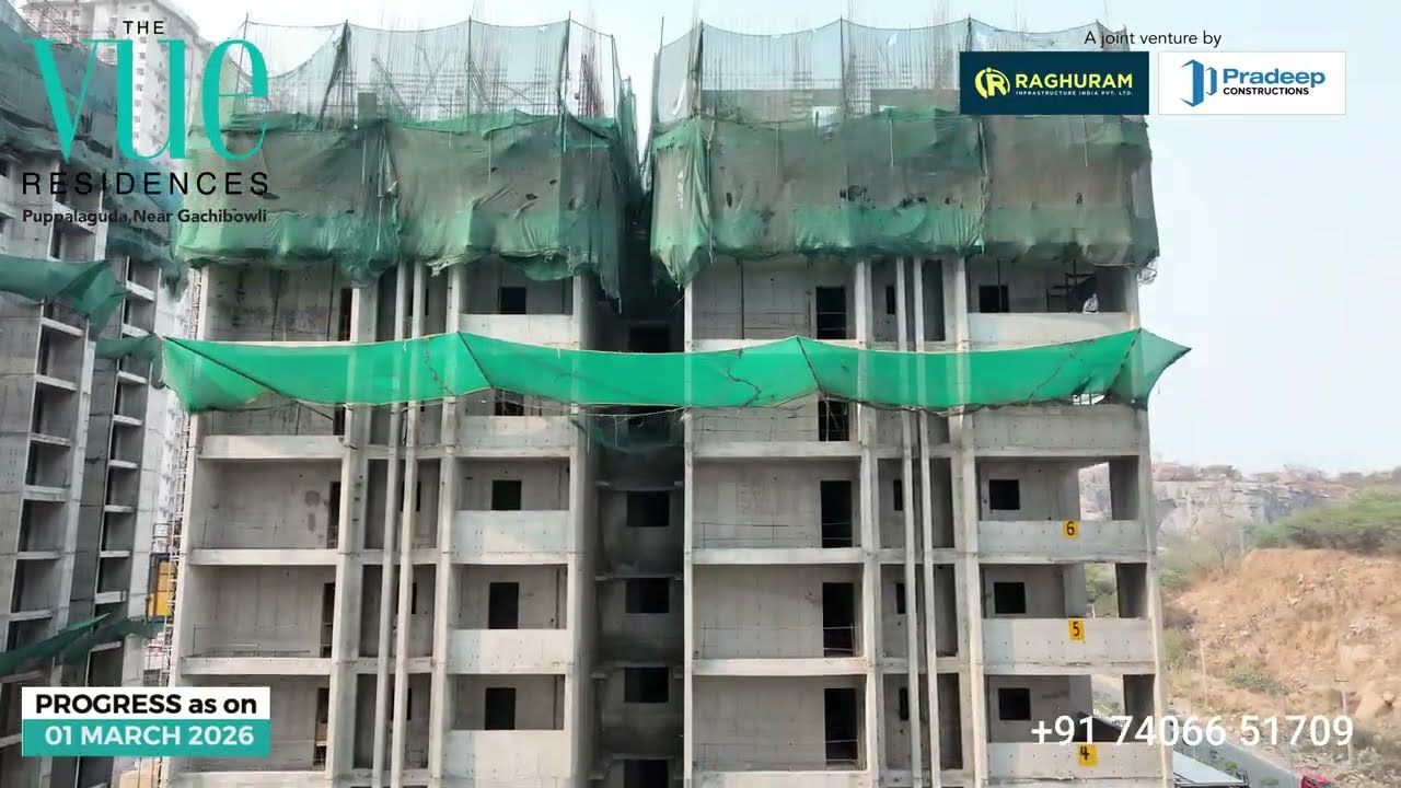 The VUE Residences | Construction Status 01 March 2026 | RRPC