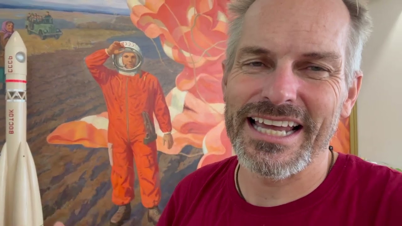 Yuri Gagarin & German settlement, Saratov & Engels Russia