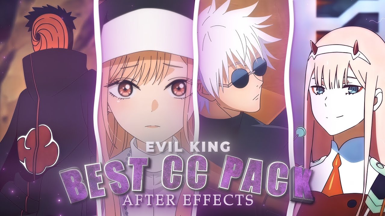INSANE Anime CC Pack for After Effects 🔥 #anime #aftereffects 