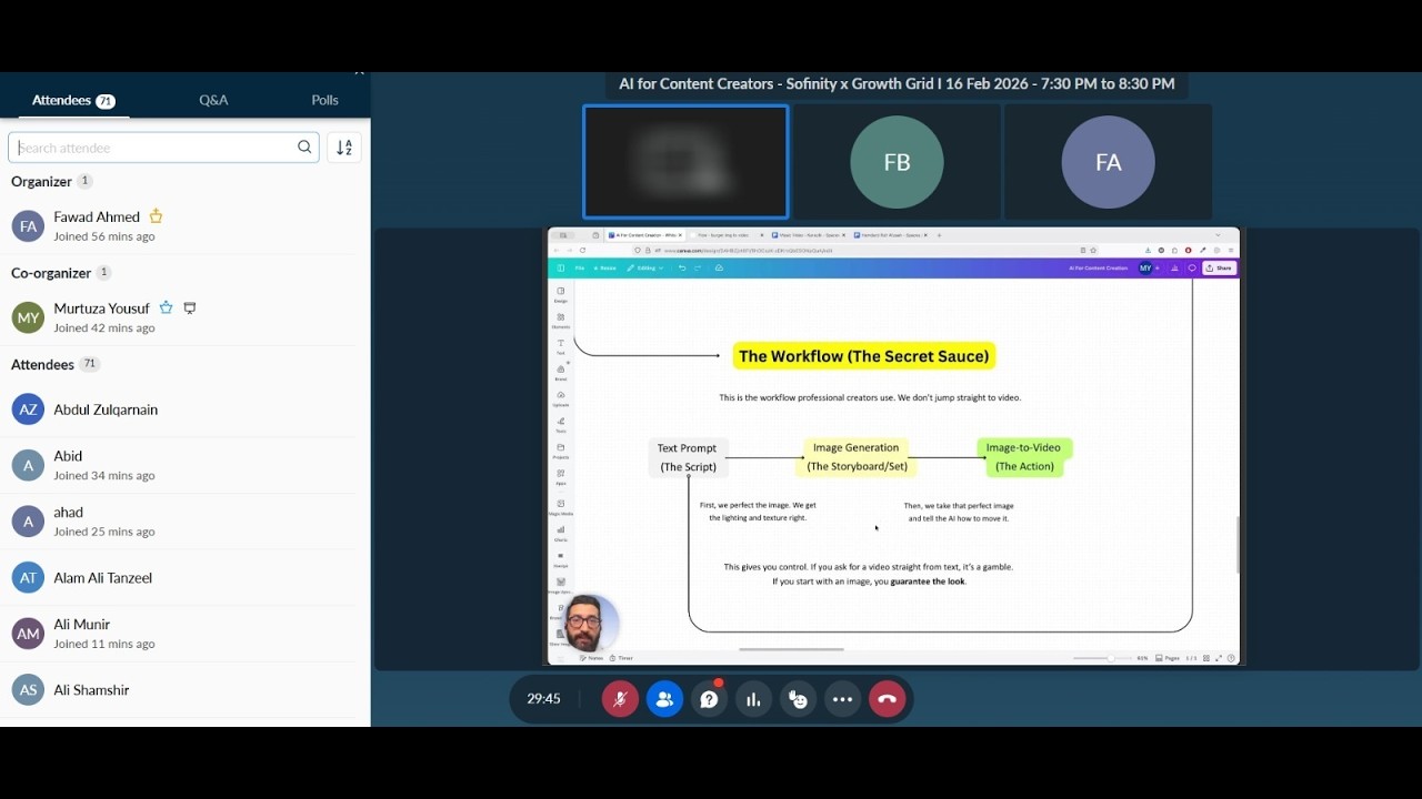 AI for Content Creators Demo - Sofinity x Growth Grid I 16th Feb 2026