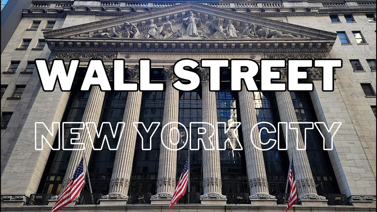 Wall Street Walk New York City [4K]