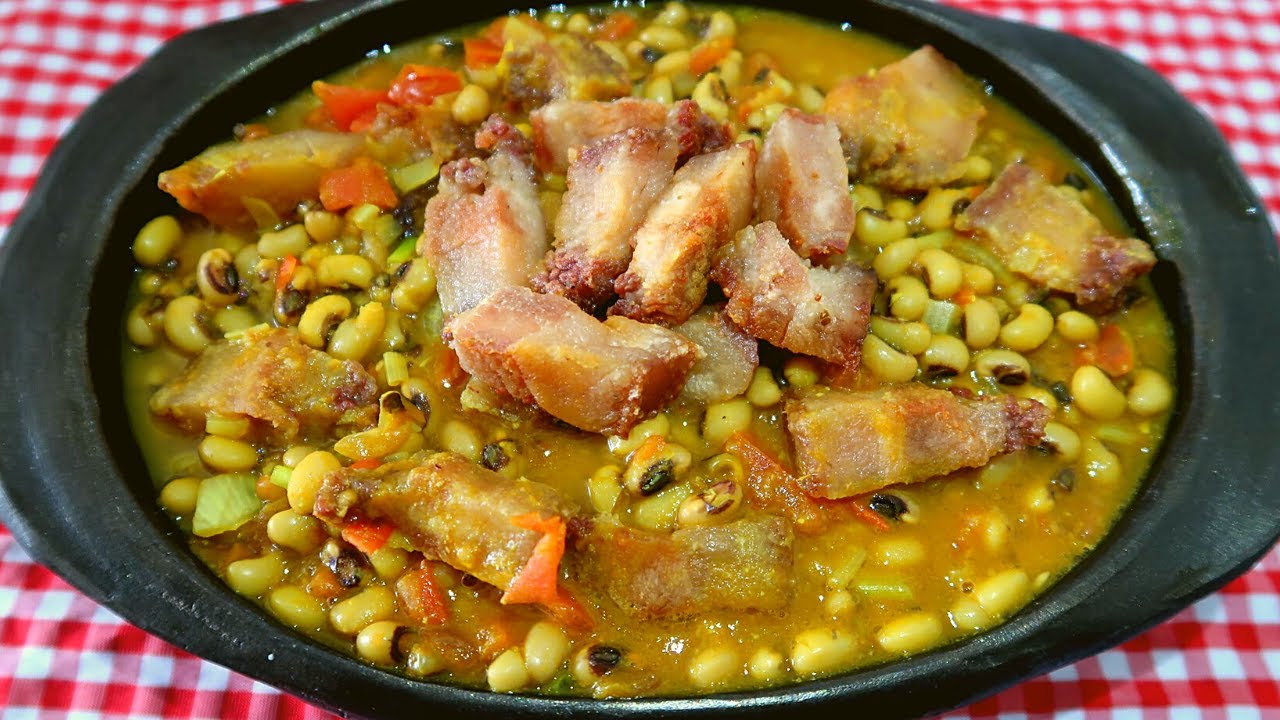 [FRIJOLES CABECITA NEGRA con CHICHARRONES] El fogón de Oma #recetas #colombia