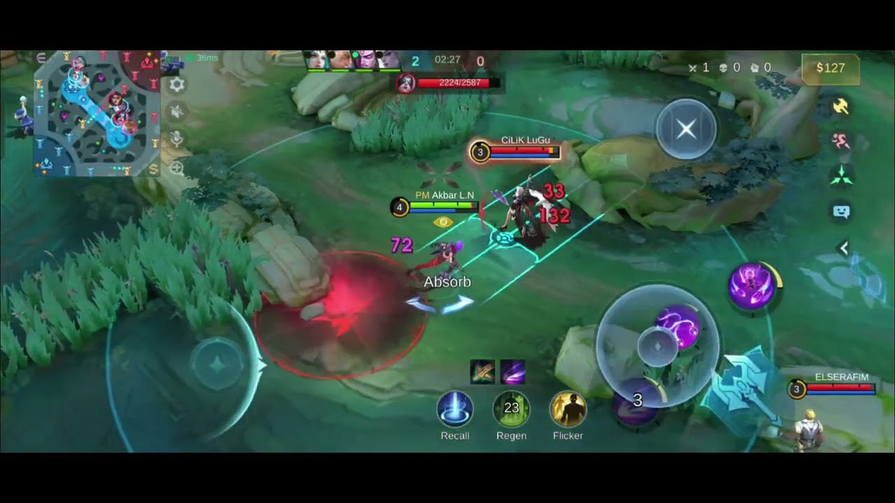 OPPO RENO 3 MOBILE LEGENDS | IXIA GAMEPLAY #36