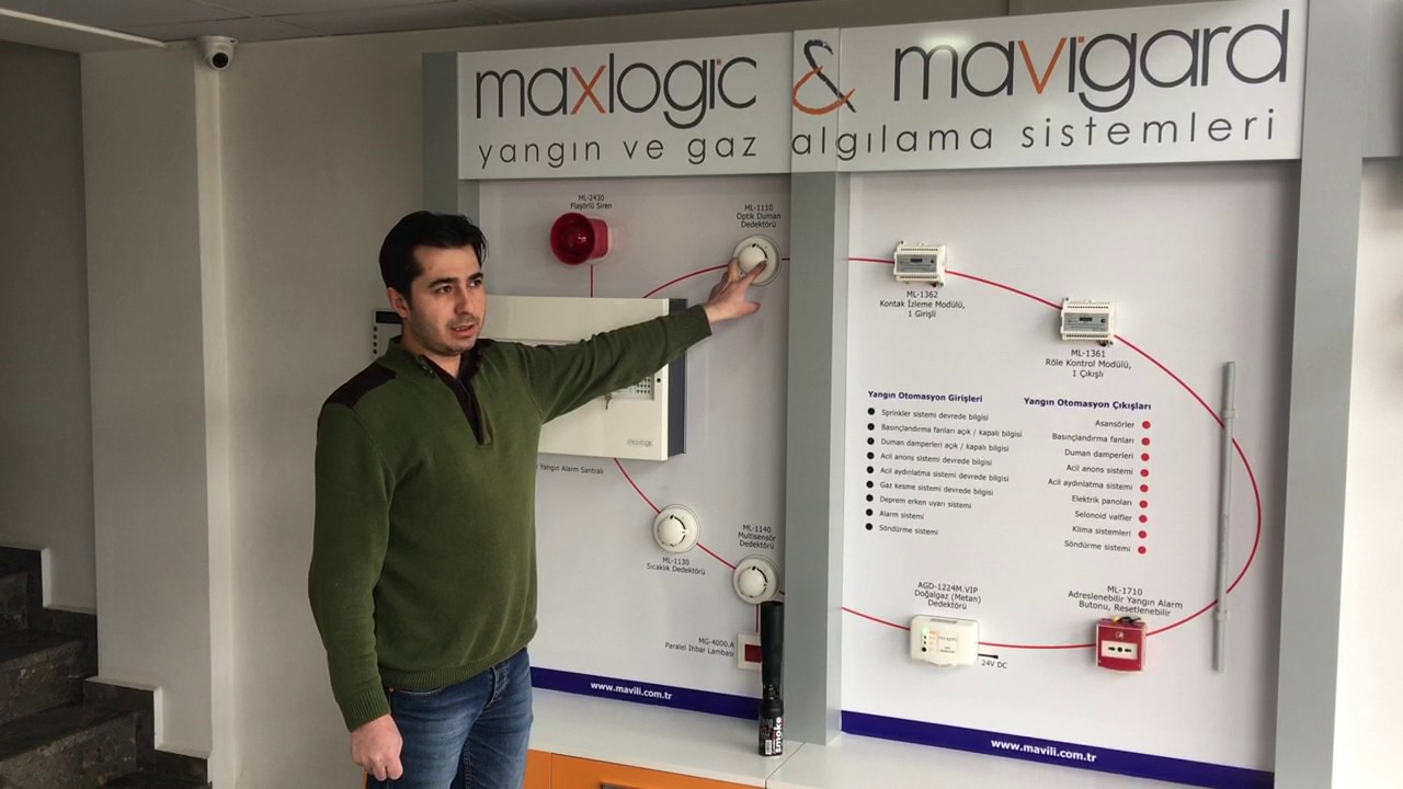 SOLİT MÜHENDİSLİK MAXLOGİC & MAVİGARD AKILLI ADRESLİ YANGIN EĞİTİM 0272 213 30 33