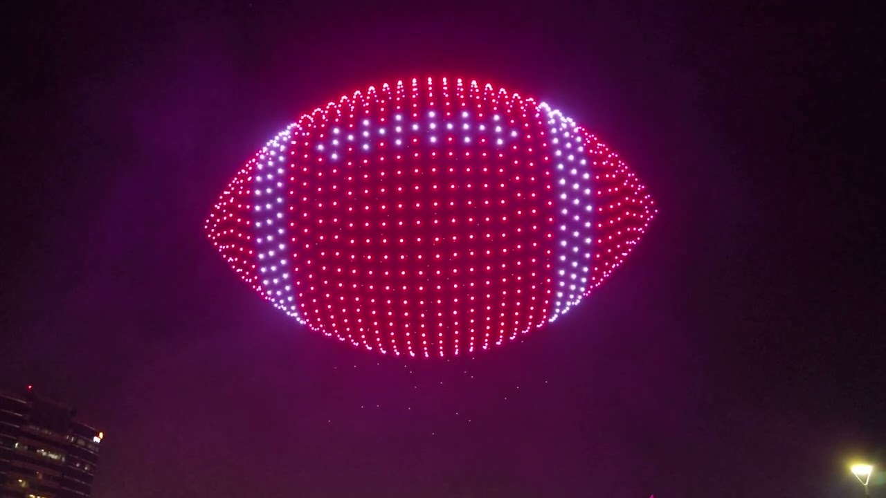 Super Bowl LX Drone Show in San Jose