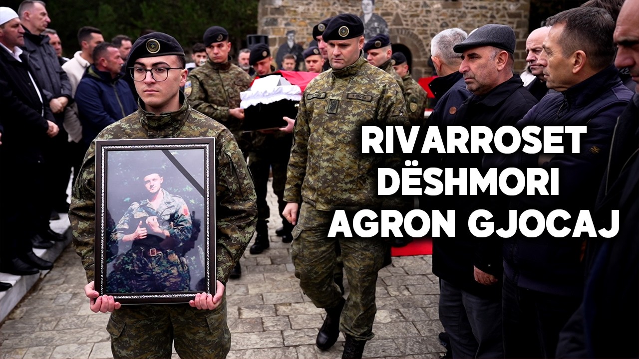 Iu gjetën eshtrat pas 28 vjetësh, rivarroset me nderime ushtarake dëshmori Agron Gjocaj