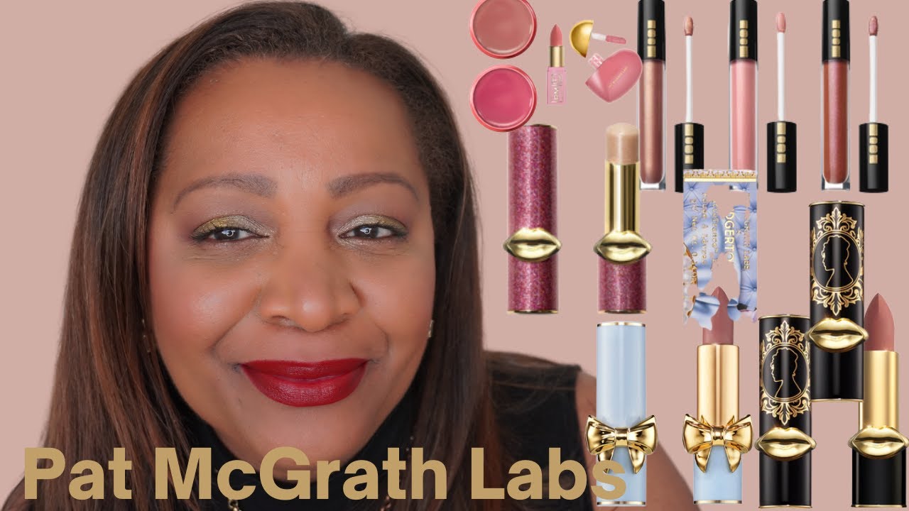PAT McGRATH LABS: MatteTrance Lipstick Swatches /Lust Gloss Swatches/ Bridgerton 2 Lipstick Swatches