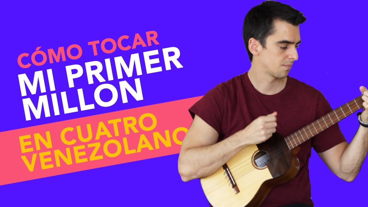 Cómo tocar MI PRIMER MILLÓN de BACILOS, cover con CUATRO VENEZOLANO para principiantes