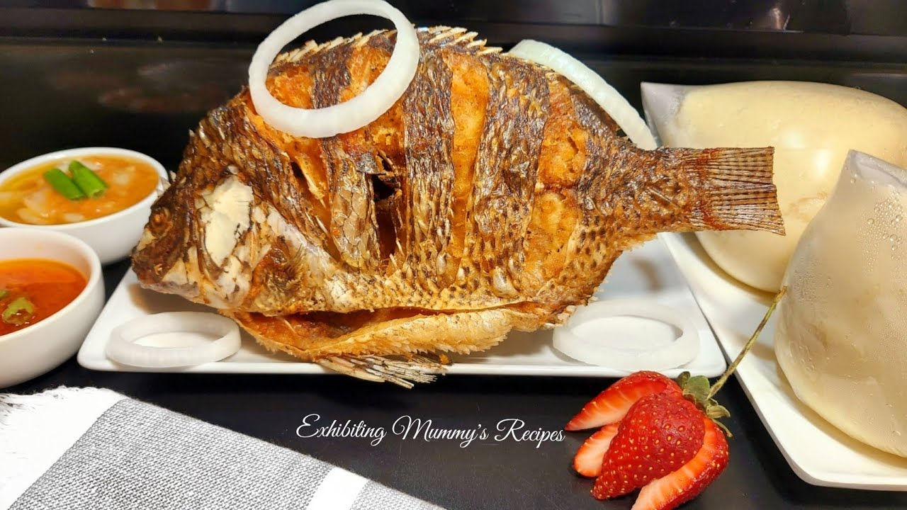 The Perfect Crispy Fried Tilapia// Fried Whole Tilapia Recipe.