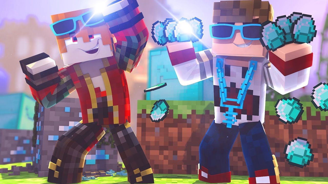Minecraft: DIAMANTES ! - SKY WARS LUCKY Ep. 1 ‹ PORTUGAPC ›
